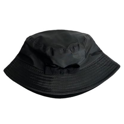 Cappello Impermeabile Nero con fiocco gros grain nero - immagine 2