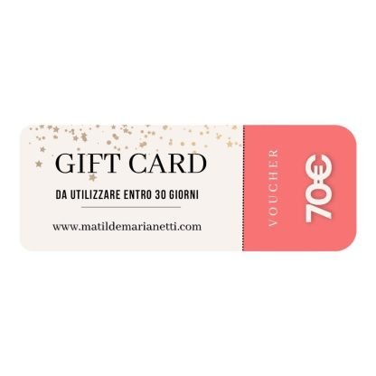 Carta Regalo valore 70,00€