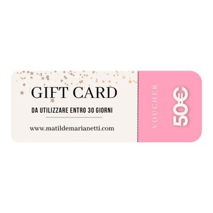 Carta Regalo valore 50,00€