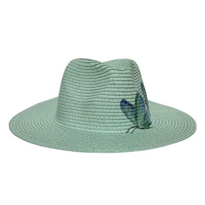 Butterfly Fedora Carta verde acqua - immagine 6