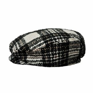Clelia Coppola Tweed pura lana a quadri bouclè lurex