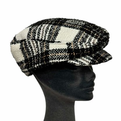 Clelia Coppola Tweed pura lana a quadri bouclè lurex - immagine 5