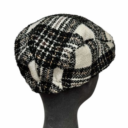 Clelia Coppola Tweed pura lana a quadri bouclè lurex - immagine 4