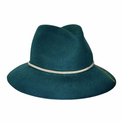 Adele Fedora Verde Smeraldo con dipinti - immagine 6